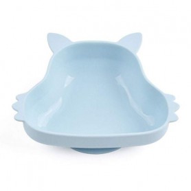Силіконова глибока тарілка 2Life Білка Y5 350 мл Блакитний (v-11109) (1250997)
