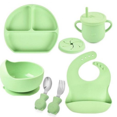 Набір посуду 2Life Y3 6 предметів Зелений (v-11159) (1250939)