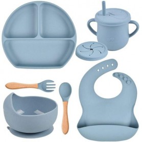 Набір силіконового посуду 2Life Y21 6 предметів Оливковий (v-11149) (1250926)