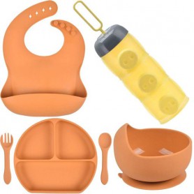 Набір посуду 2Life Y25 6 шт Помаранчевий (vol-9912) (1252338)