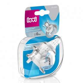Соска силиконовая LOVI динамическая мини, 0+, 2 шт (18/749)
