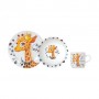 Детский набор посуды Limited Edition Pretty Giraffe (чашка, 230 мл + тарелка обеденная, 18 см + тарелка суповая, 15 см) (YF6025)