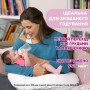 Детская пластиковая бутылочка для кормления Chicco Natural Feeling силиконовая соска, средний поток, от 2 месяцев, 250 мл (81323