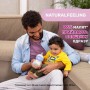 Детская пластиковая бутылочка для кормления Chicco Natural Feeling силиконовая соска, средний поток, от 2 месяцев, 250 мл (81323