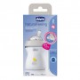 Детская пластиковая бутылочка для кормления Chicco Natural Feeling силиконовая соска, средний поток, от 2 месяцев, 250 мл (81323