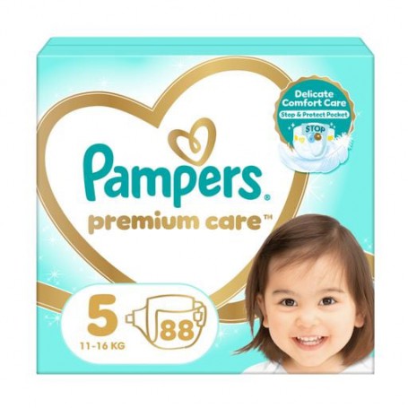 Подгузники Pampers Premium Care размер 5 (11-16 кг), 88 шт