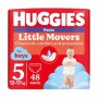 Подгузники-трусики Huggies Little Movers Pants для мальчиков, размер 5 (12-17 кг), 48 шт