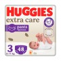 Подгузники-трусики Huggies Extra Care Pants размер 3 (6-11 кг), 48 шт