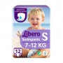 Подгузники-трусики для плавания Libero Swimpants Small размер S (7-12 кг), 12 шт
