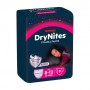 Ночные трусики-подгузники Huggies DryNites для девочек, 8-13 лет, (30-48 кг), 9 шт