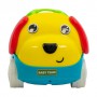 Детская игрушка-погремушка Baby Team Машинка-собачка, от 6 месяцев, 16*10.5*9 см (8411)
