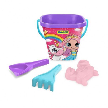 Детский набор для песка Wader IML Princess, от 1 года, 4 элемента (75040)