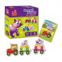 Развивающая игра с липучками Vladi Toys Весёлый фермер, от 3 лет, 28 элементов (VT2100-13)