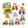 Развивающая игра с липучками Vladi Toys Весёлый фермер, от 3 лет, 28 элементов (VT2100-13)