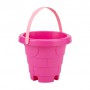 Детское ведро для песка Tigres Башня, розовое, 12*14 см, от 1 года, 1 л (39629)