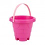 Детское ведро для песка Tigres Башня, розовое, 12*14 см, от 1 года, 1 л (39629)