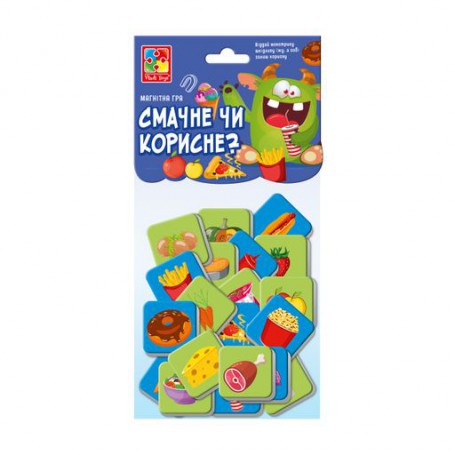 Развивающая игра Vladi Toys Вкусное или полезное?, от 3 лет, 24 элемента (VT5900-06)