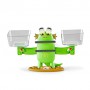 Обучающий игровой набор Learning Resources серии Numberblocks Весы Blockzee, 8*28*22 см, от 3 лет, 76 элементов (HM96089-UK)