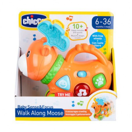 Музыкальная игрушка Chicco Лосенка, от 6 месяцев, 17*8.5*17 см (12167.00)