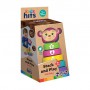 Деревянная игрушка Kids Hits Stack and Play Monkey, от 1 года, 11.5*23.1*11.5 см (KH20/013)