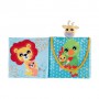 Детская мягкая книжка Chicco Животные, 15*15*4 см, от 3 месяцев (11166.00)