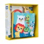 Детская мягкая книжка Chicco Животные, 15*15*4 см, от 3 месяцев (11166.00)