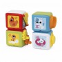 Развивающая игрушка 2 в 1 Chicco Мультисенсорные кубики Монтессори, 15*15*25 см, от 10 месяцев (11857.00)