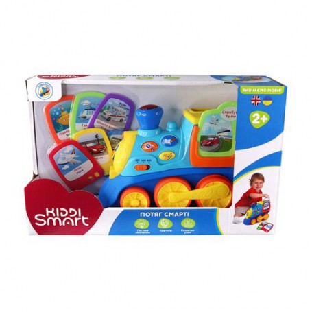 Детская развивающая игрушка Kiddi Smart Поезд Смарти, от 2 лет (4231T-KS)