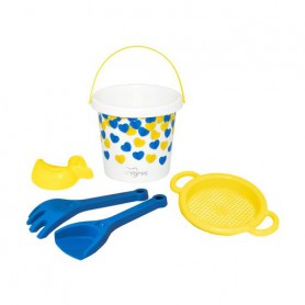 Набор для песка Tigres Украинское сердечко, с термонаклейкой, 5 элементов, от 1 года (39948)