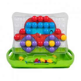 Развивающая игрушка Tigres Моя первая мозаика, зеленая, 33*42.5*6 см, от 1 года (39370)