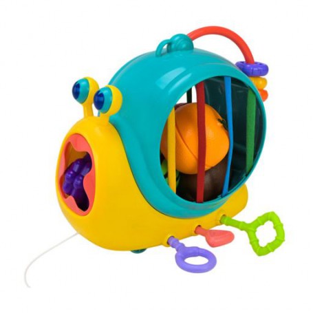 Детская игрушка Країна Іграшок Солнечный зайчик Улитка, от 6 месяцев, 17*21*16 см (PL-724-97)