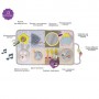 Развивающий центр для кроватки Taf Toys Познай мир, 24*43*4 см, от 6 месяцев (13115)