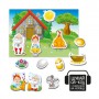 Развивающая игра Vladi Toys Курочка Ряба, от 3 лет, 12 элементов (VT3206-39)