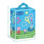 Мини-набор мыльных пузырей DoDo Peppa Pig, от 3 лет (миска, 1 шт + рамки, 3 шт + мыльные пузыри, 150 мл) (200608)