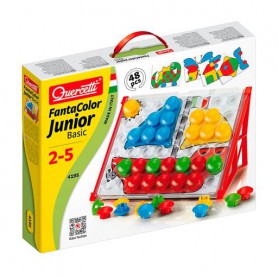 Набор для занятий мозаикой Quercetti, доска, 48 больших фишек, от 2 лет (4195-Q)