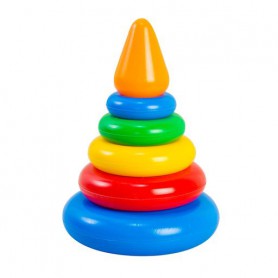 Развивающая игрушка Tigres Пирамидка малая, от 1 года (39116 Конус)