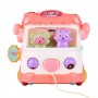 Детская развивающая игрушка-сортер Sobe Bear Автобус, розовый, от 6 месяцев, 26*19*19 (YL1033-1/HJ093001031)