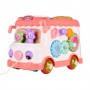 Детская развивающая игрушка-сортер Sobe Bear Автобус, розовый, от 6 месяцев, 26*19*19 (YL1033-1/HJ093001031)