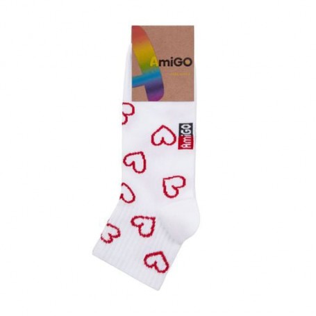 Носки детские AmiGО сердце, размер 20-22