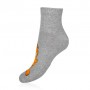 Детские носки AmiGO с Гарфилдом, серые меланж, размер 22-24