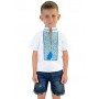 Вишиванка для хлопчика Модельер 25023 30 Білий (13883) (1286646)