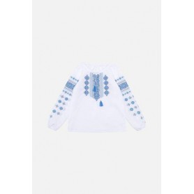 Вишиванка з довгим рукавом для дівчинки Brands 140 Білий ЦБ-00246418 (SKT000984508) (1286599)