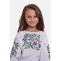 Вишиванка для дівчинки з довгим рукавом Brands 134 Білий ЦБ-00245237 (SKT000980934) (1286556)