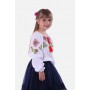 Вишиванка для дівчинки з довгим рукавом Brands 116 Білий ЦБ-00245239 (SKT000980945) (1286577)