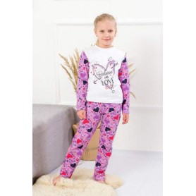 Піжама для дівчинки Носи своє 110 Фіолетовий (p-4126-70124) (1229218)