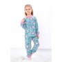 Піжама для дівчинки Носи своє 116 Блідо-блакитний (p-12571-182662) (1228064)
