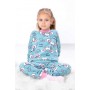 Піжама для дівчинки Носи своє 116 Блідо-блакитний (p-12571-182662) (1228064)