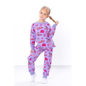 Піжама для дівчинки (тепла) Носи своє 110 Бузковий (p-15696-179704) (1227913)