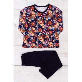 Піжама для дівчинки (тепла) Носи своє 98 Різнокольоровий (p-7611-184509) (1228893)