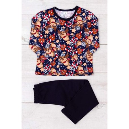 Піжама для дівчинки (тепла) Носи своє 98 Різнокольоровий (p-7611-184509) (1228893)